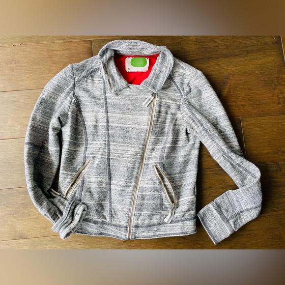 Anthropologie grey jacket size extra small - Picture 3 of 4